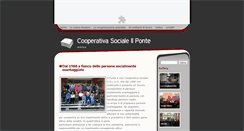 Desktop Screenshot of cooperativailponte.org